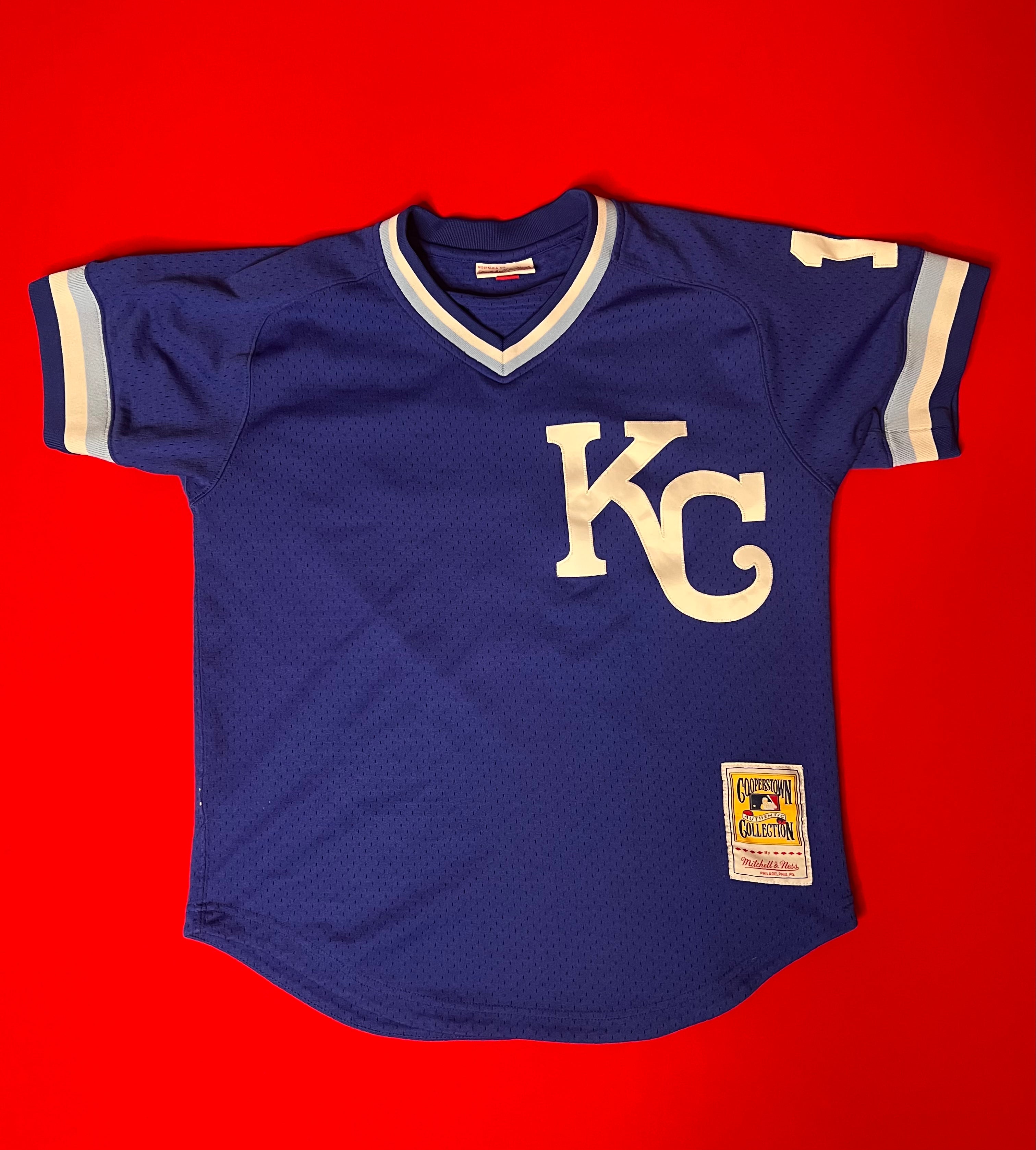 Bo Jackson Kansas City Royals Mitchell & Ness men's MLB jersey L